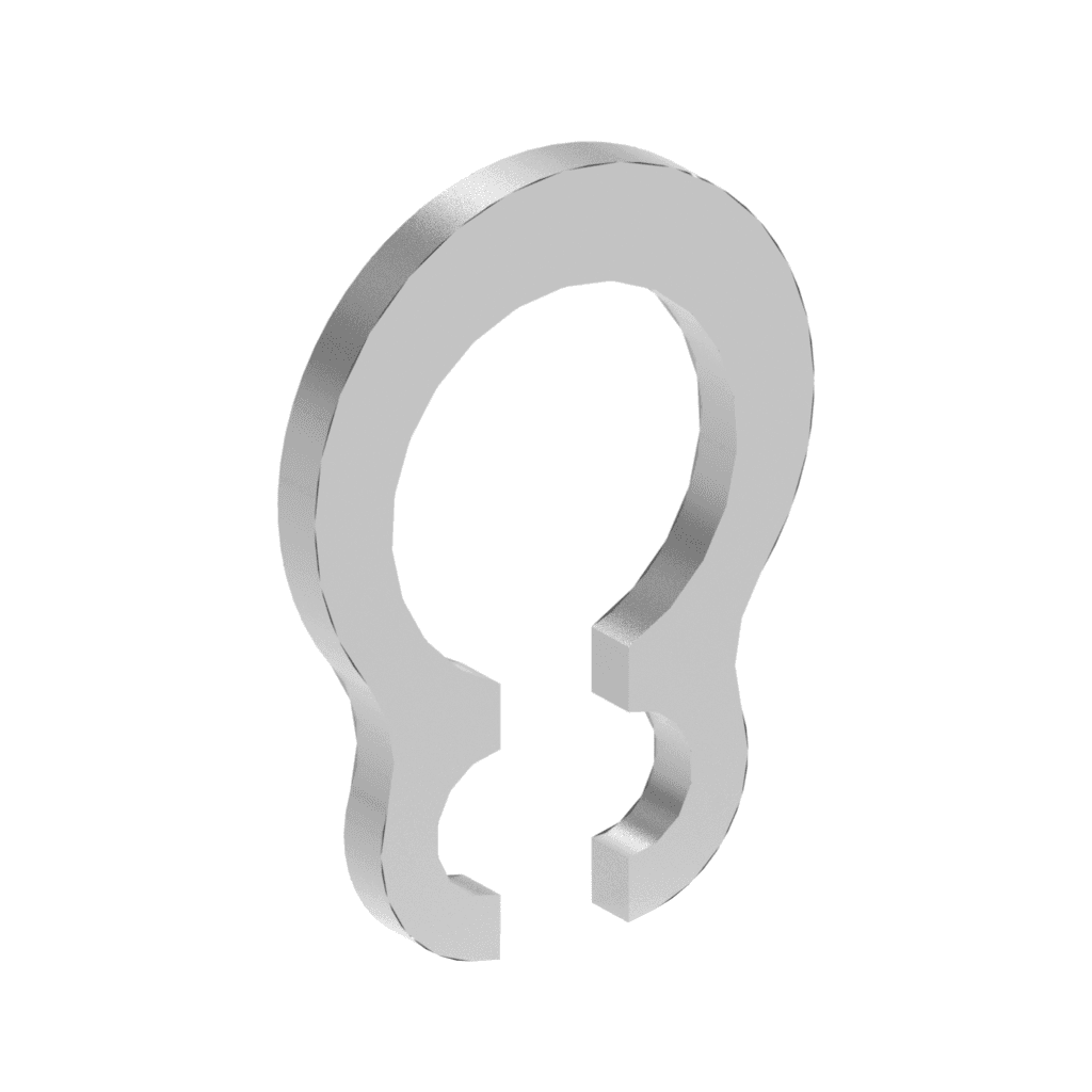Metric DIN External Retaining Ring Form A