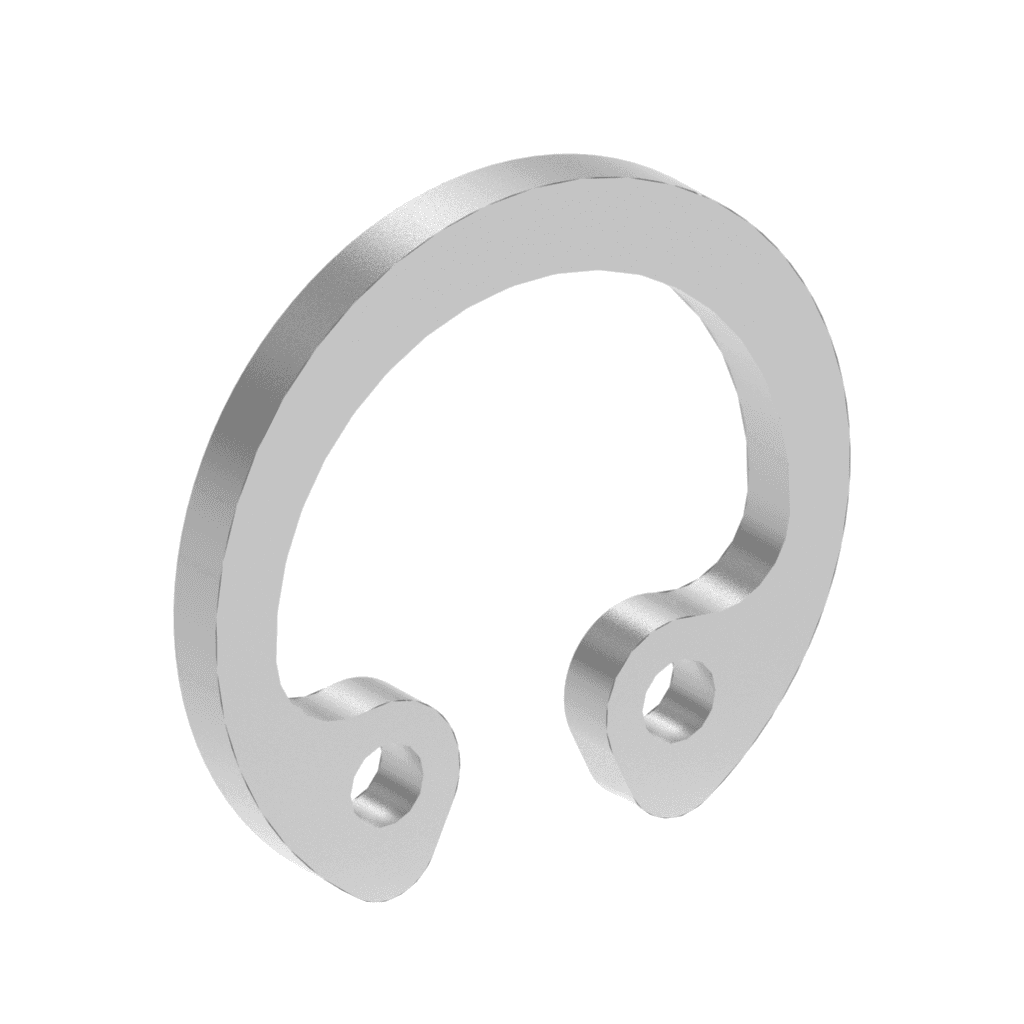 Metric DIN Internal Retaining Ring Form C