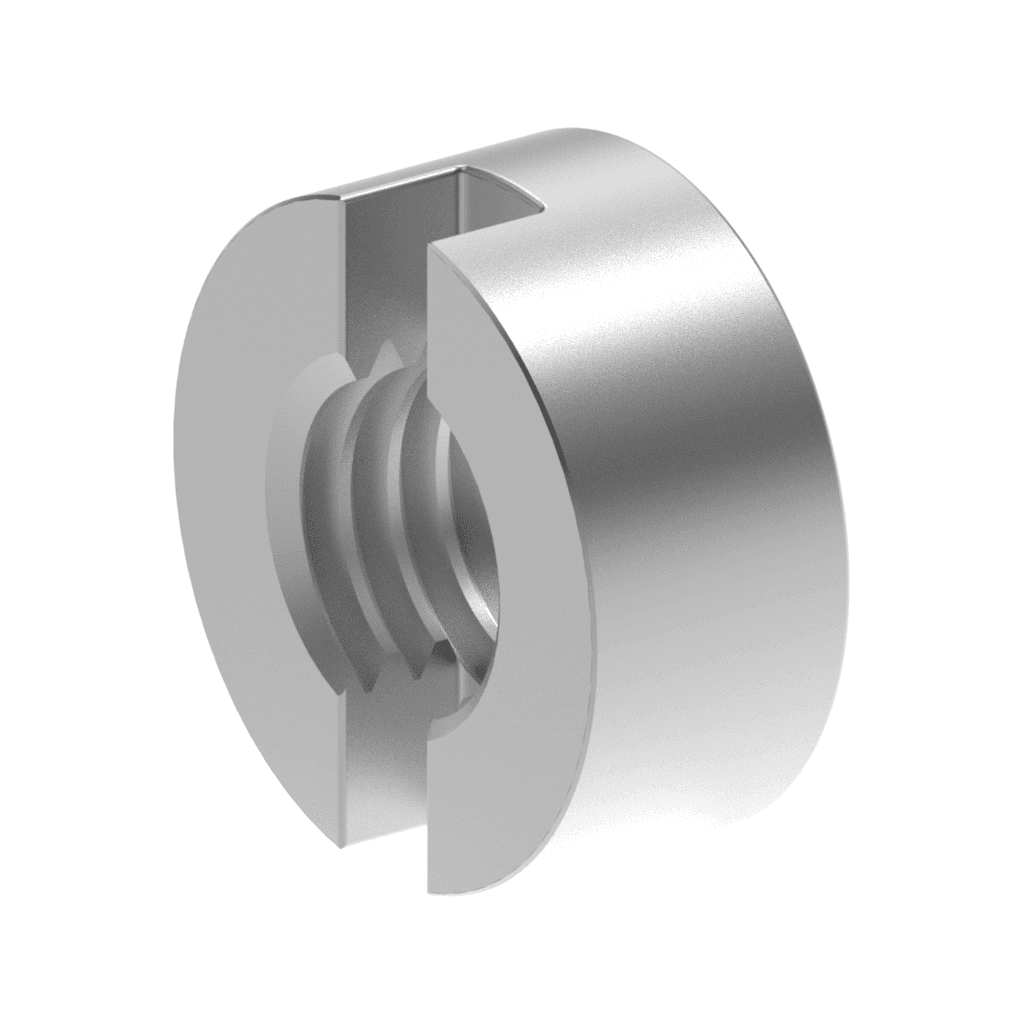 Metric DIN Slotted Round Nut