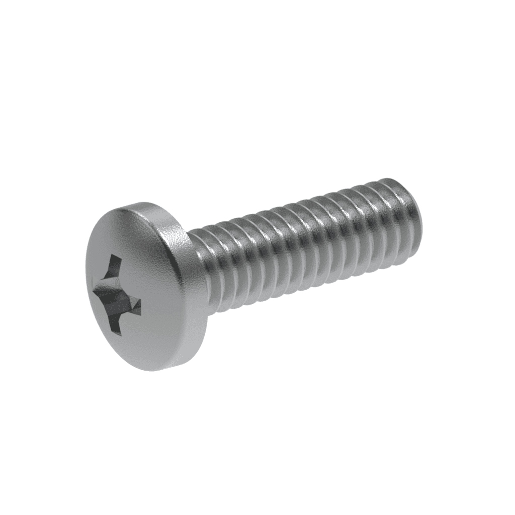 Metric DIN Flat Head Phillips Screws Zinc CR+3