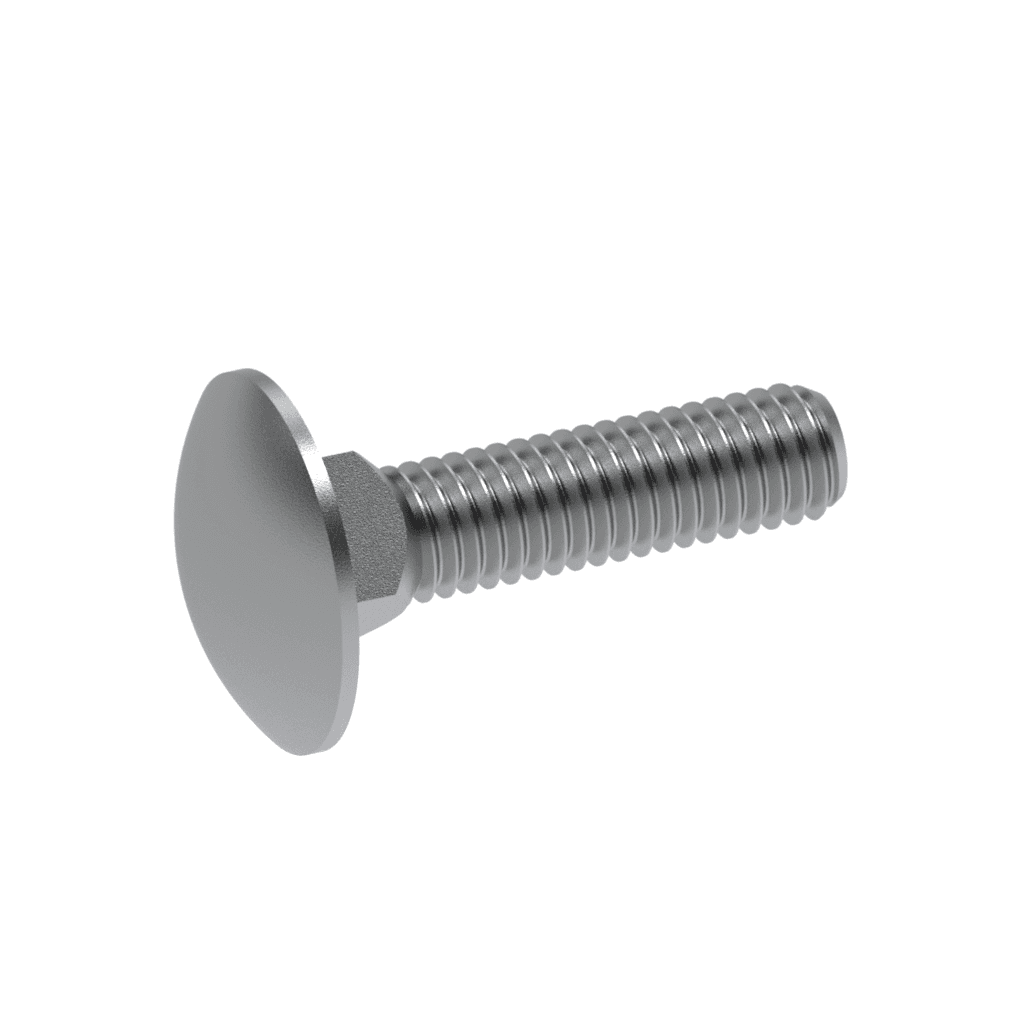 Inch ASME Carriage Bolts Coarse Stain A2 (18-8)