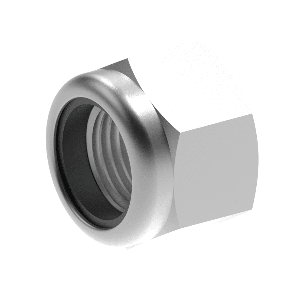 Metric DIN High Nylon Locking Nut
