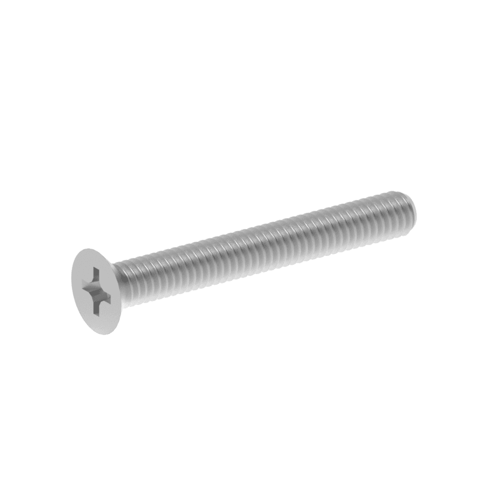 Metric DIN Phillips Flat Head Machine Screws