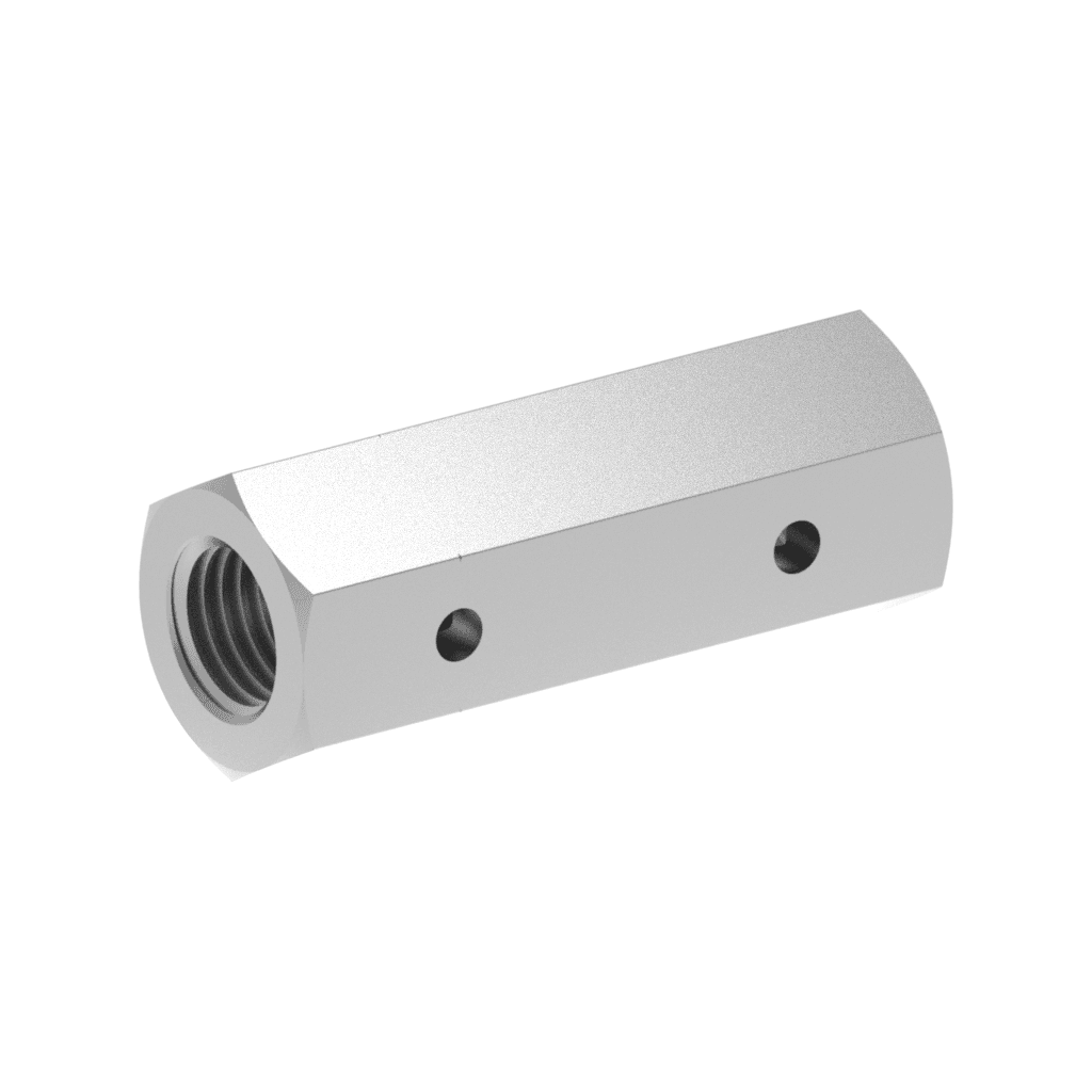 Metric DIN Hex Coupling Nut 3