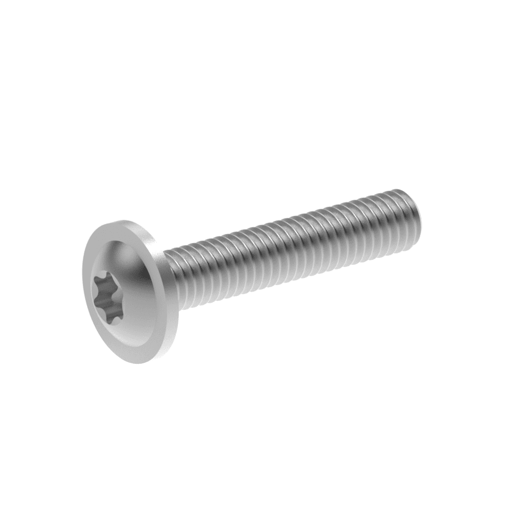 Metric ISO Torx Button Head Flange Screws