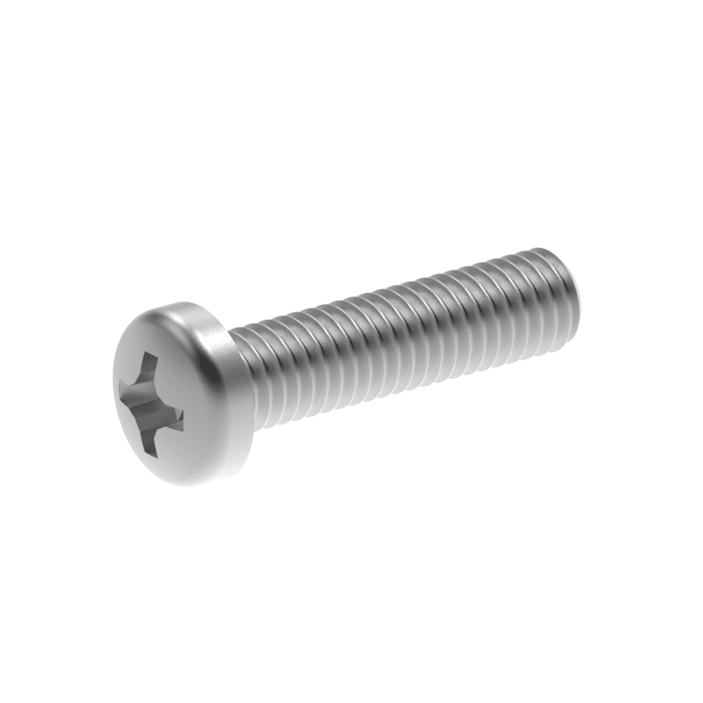 Metric JIS Phillips Pan Head Machine Screws